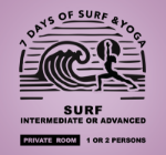 Imagem de 7 DIAS SURF & YOGA - INTERMÉDIO OU AVANÇADO - QUARTO PRIVADO